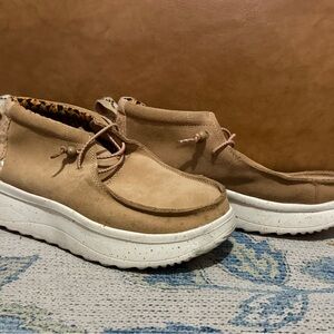 Hey Dude Light Brown Platform